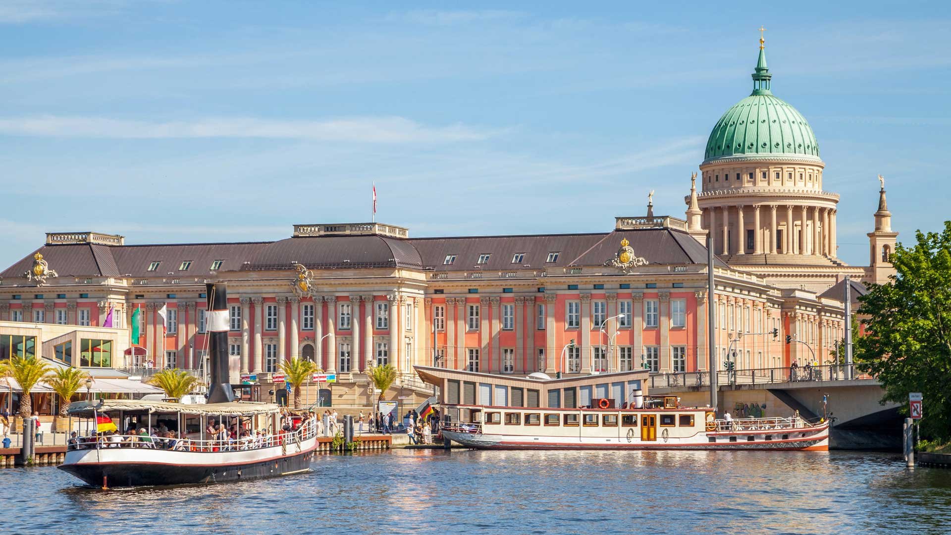 View on Potsdam from Havel site.